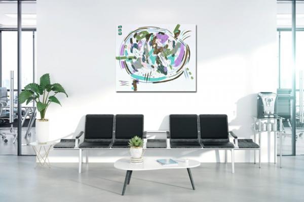 buy modern paintings business premises home office - Abstract 1385